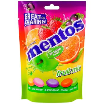 Драже Mentos Фруктовый микс 160г - купить, цены на Эпицентр FOOD - фото 1