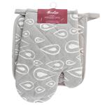 Прихватка+перчатка Miss Lucy капли 18х25см/20х20см