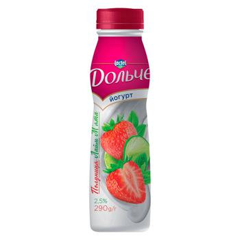 Dolche Strawberry-Lime-Mint Yogurt 2.5% 290g - buy, prices for EKO Market - photo 1