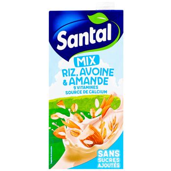 Напиток Santal из риса, овса и миндаля ультрапастеризованный 1л - купить, цены на - фото 2