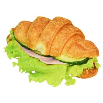 Croissant with Ham