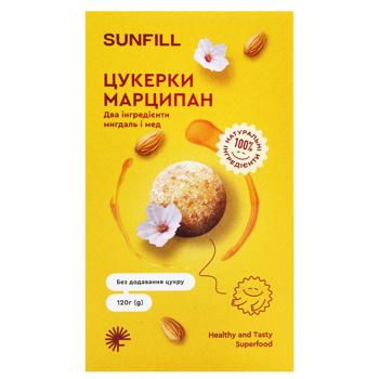 Конфеты Sunfill марципан 120г - купить, цены на NOVUS - фото 2