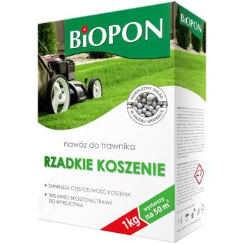 Удобрение Biopon для уменьшения частоты стрижки газонов 1кг - купить, цены на Auchan - фото 1