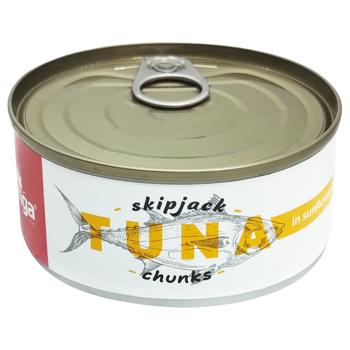 Banga Tuna Pieces in Oil 160g - buy, prices for COSMOS - photo 2