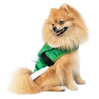 Pet Fashion Santa Christmas Body-Cloth for Dogs s.XS2 Green - buy, prices for MasterZoo - photo 2