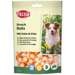 Лакомство для собак Trixie Snack Rolls с курицей и сыром 100г