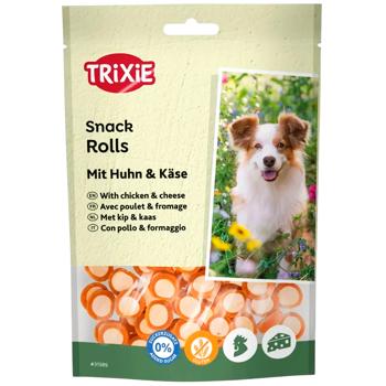 Ласощі для собак Trixie Snack Rolls з куркою та сиром 100г