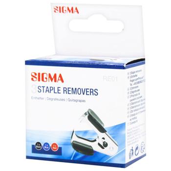 Антистеплер Sigma 3шт