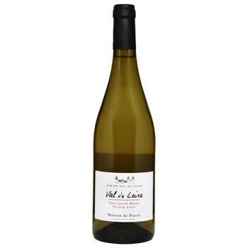Maison de Pierre Val de Loire White Semisweet Wine 12.5% 0.75l - buy, prices for COSMOS - photo 1
