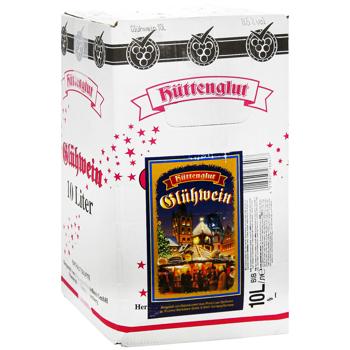Hüttenglut Red Semi-sweet Mulled Wine 9% 10l - buy, prices for METRO - photo 3