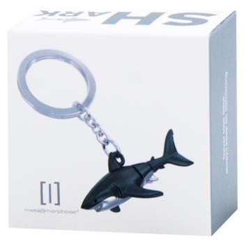 Metalmorphose Moving Shark Key Ring