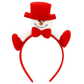 Santa Claus, Snowman Hoop on Head 24cm in Assortment - buy, prices for ULTRAMARKET - photo 2