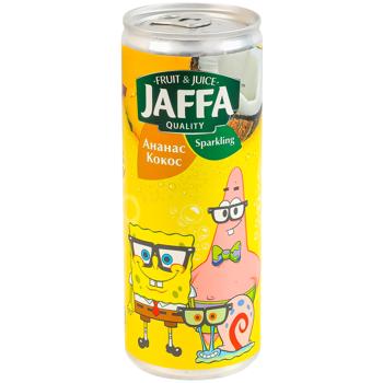 Напій газований Jaffa Губка Боб Ананас-кокос соковий 250мл - купити, ціни на NOVUS - фото 2