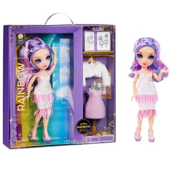 Rainbow High Fantastic Fashion Violet Doll with Accessories