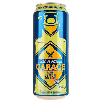 Seth&Riley's Garage Lemon Light Special Beer 4.6% 0.48l - buy, prices for Ideal - photo 1