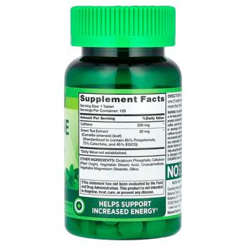Green tea extract Nature's truth 120pcs Usa - buy, prices for Biotus - photo 2
