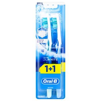 Зубна щітка Oral-B 3D White Відбілювання середня - купити, ціни на - фото 5