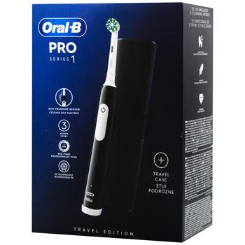 Зубна щітка електрична Oral-B Braun Series 1 з футляром