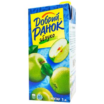 Dobryi Ranok Apple Nectar 1l - buy, prices for NOVUS - photo 1