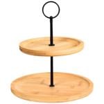 Bamboo 2 Levels Serving Dish