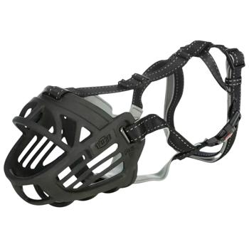 Trixie Muzzle Flex Silicone Muzzle L 27cm Black - buy, prices for MasterZoo - photo 1