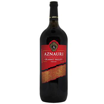 Aznauri Granato Valley Red Semi-sweet Wine 9-13% 1.5l