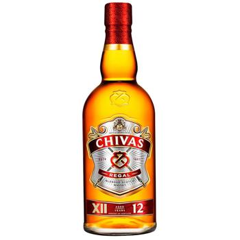 Виски Chivas Regal 12 лет 40%  0,5л в подарочной упаковке - купить, цены на Cупермаркет "Харьков" - фото 3