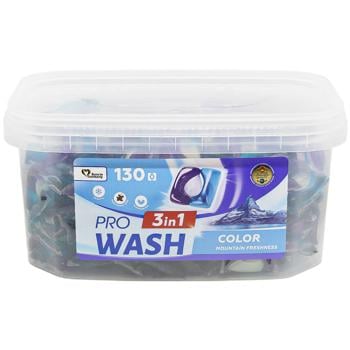 capsules for washing pro wash mountain freshness 130pcs Ukraine - buy, prices for - photo 2