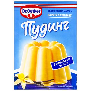 Пудинг Dr.Oetker з ванільним смаком 40г - купити, ціни на Епіцентр FOOD - фото 1
