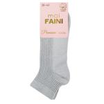 Moi Faini Short Ribbed Women's Socks s.38-40 Grey