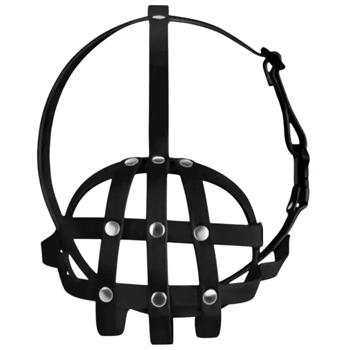 Barksi біотановий намордник для собак М - чорний - купить, цены на MasterZoo - фото 3