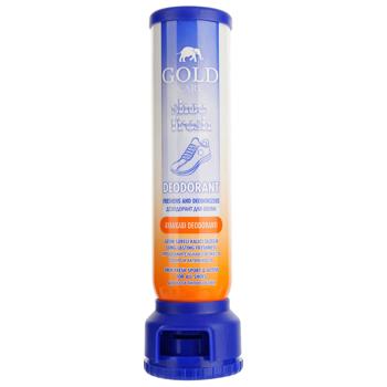 Дезодорант для взуття Gold Care 100мл И322 (Туреччина) - купити, ціни на КОСМОС - фото 1