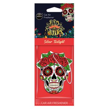 Aroma Car Dia De Los Muertos Silver Tattoo Fragrance - buy, prices for MegaMarket - photo 1