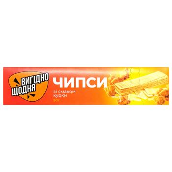 Vyhidno Shchodnia Chicken Flavored Crisps 50g - buy, prices for Chudo Market - photo 3