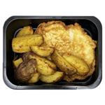 Chicken Cutlet in Egg with Creole Potatoes 300g