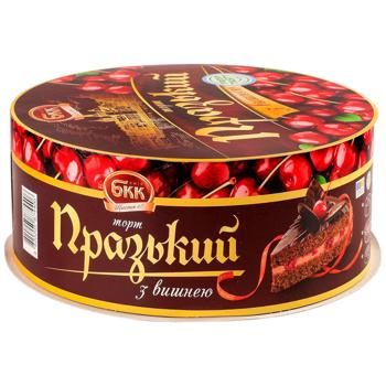 BKK Prague Cake with Cherry 450g - buy, prices for Supermarket "Kharkiv" - photo 2