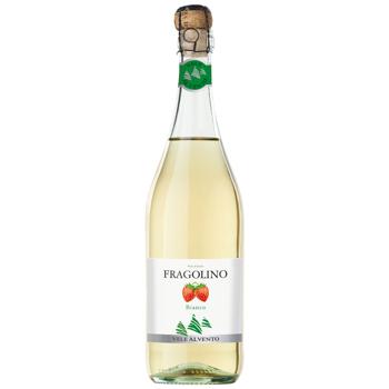 Вино игристое Vele Al Vento Fragolino белое сладкое 7,5% 0,75л - купить, цены на МегаМаркет - фото 1
