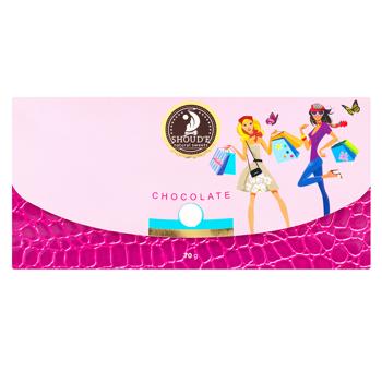 Shoud'e Clutch Dark Chocolate 70g - buy, prices for ULTRAMARKET - photo 1
