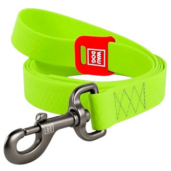 Collar WAUDOG Waterproof повідець для собак L-XXL - салатовий - купити, ціни на MasterZoo - фото 1