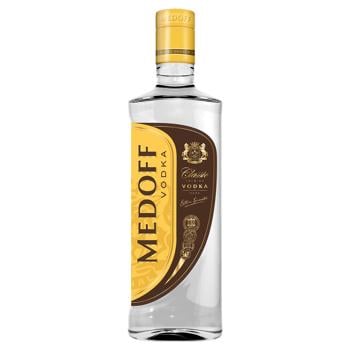 Водка Medoff Classic 40% 0,5л - купить, цены на - фото 1