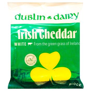 Dublin Dairy Irish Cheddar White Rennet Cheese 48% 200g