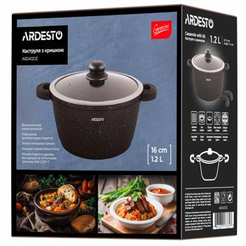 Ardesto Gemini Anzio Pan with Glass Lid 1.2l - buy, prices for Za Raz - photo 3