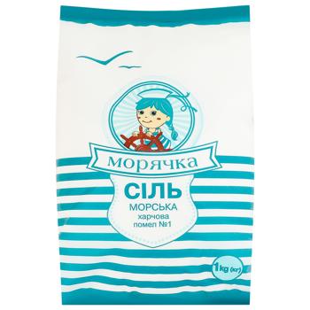 Moriachka Sea Salt 1kg - buy, prices for COSMOS - photo 1