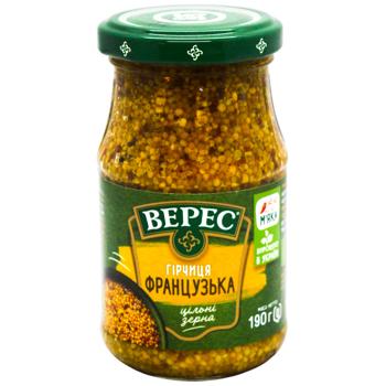 Гірчиця Верес Французька твіст 190г - купити, ціни на КОСМОС - фото 1