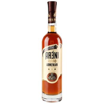 Areni Brandy 3 Years 40% 250ml - buy, prices for Torba - photo 1