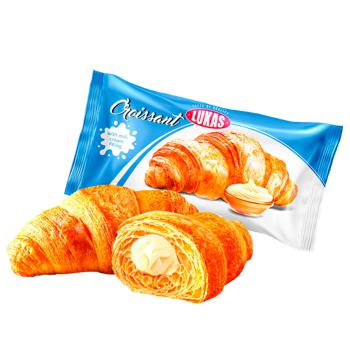 Lukas Croissant with Milk Cream Filling 45g*24pcs