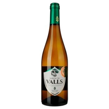 Вино Baron de Valls Blanco белое полусухое 11% 0,75л - купить, цены на AlcoHub - фото 1