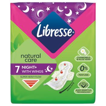 Libresse Natural Care Maxi Night Hygienic Pads 7pcs - buy, prices for - photo 2