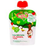 Cuore di Frutta Banana, Apple and Strawberry Fruit Puree 90g