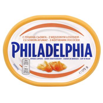Крем-сыр Philadelphia с копченым лососем 175г - купить, цены на - фото 3